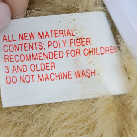 Berkley Designs Kids Stuffed Teddy Bear 13" Pearl Necklace Leapord Fur‎ Coat - Picture 10 of 12